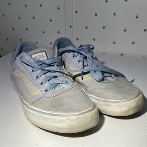 a2015-D4 - Vans - Size 8 Women Shoes, Athletic Shoes, Skateboard Shoes (Blue)